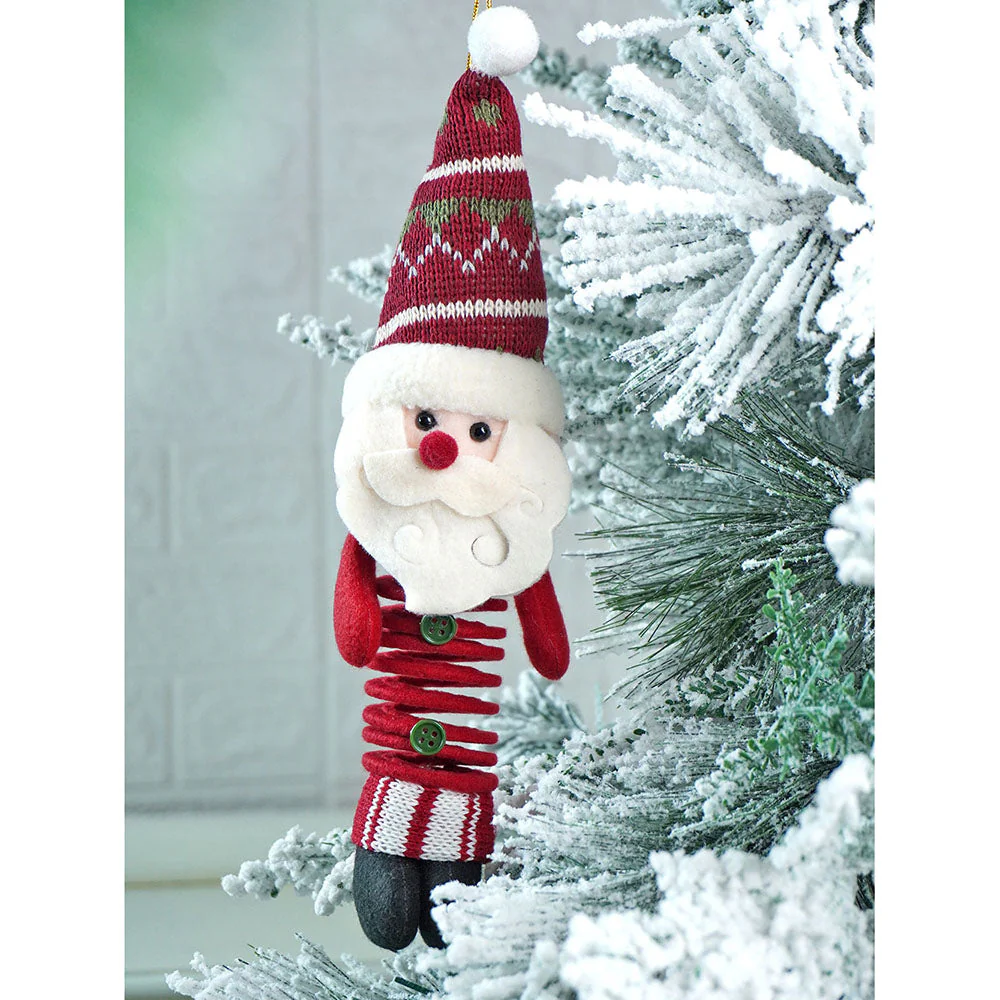 3 pcs combo set of Spring Reindeer, Santa, Snowman christmas Tree ornament and Christmas Décor - Image 10