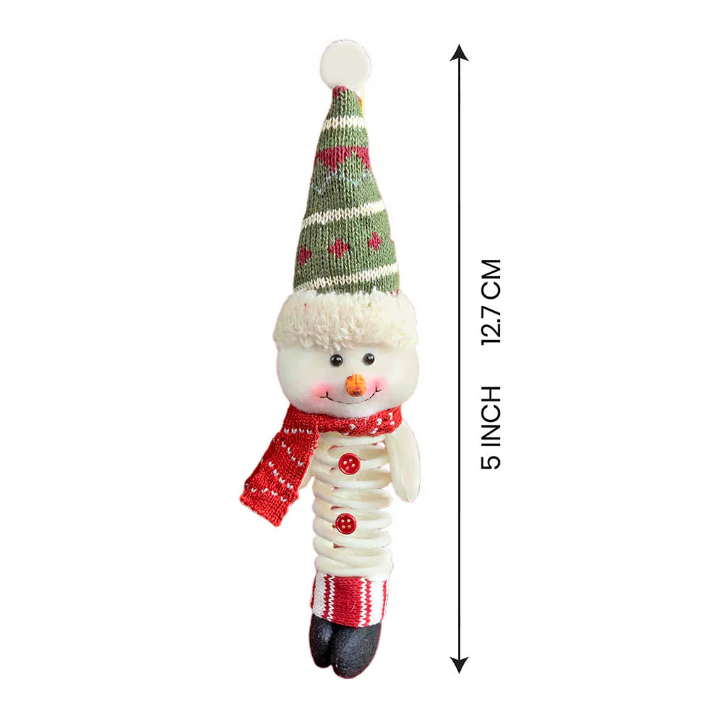 3 pcs combo set of Spring Reindeer, Santa, Snowman christmas Tree ornament and Christmas Décor - Image 5