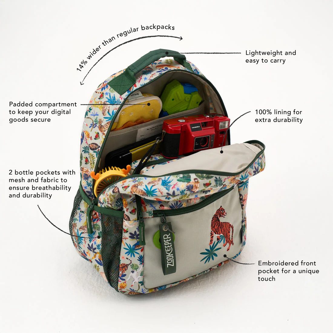 A Canopy in Kanha Backpack Medium - Image 3