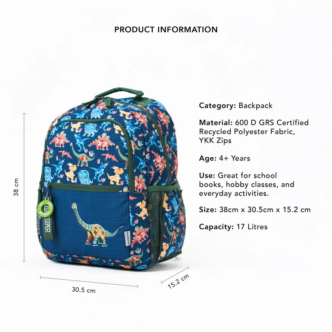A Time Before Time Backpack Medium - Image 4
