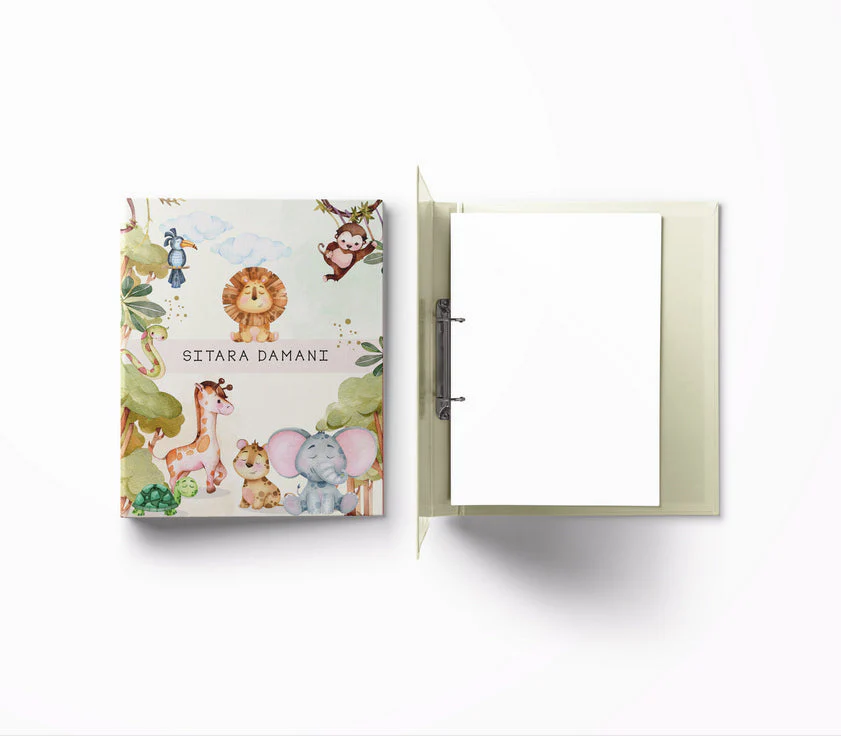 A4 Vertical Clip Binder File - Image 5