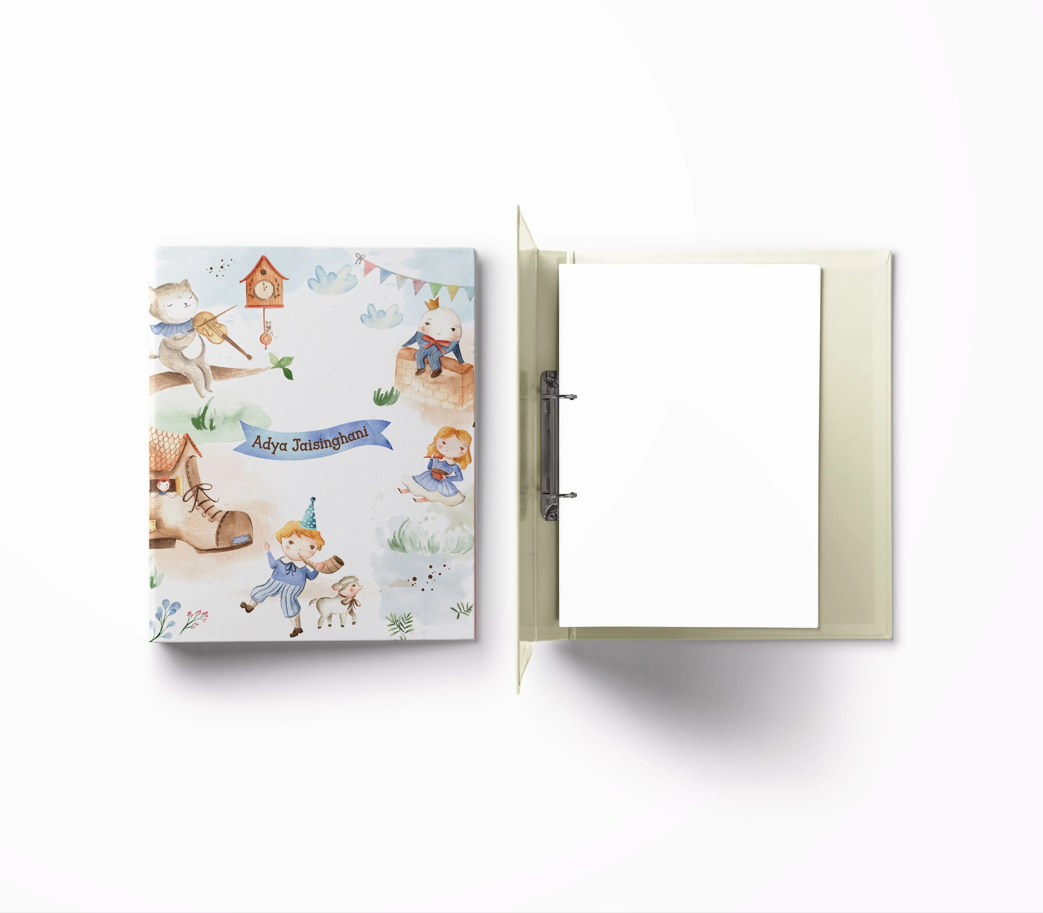 A4 Vertical Clip Binder File - Image 7