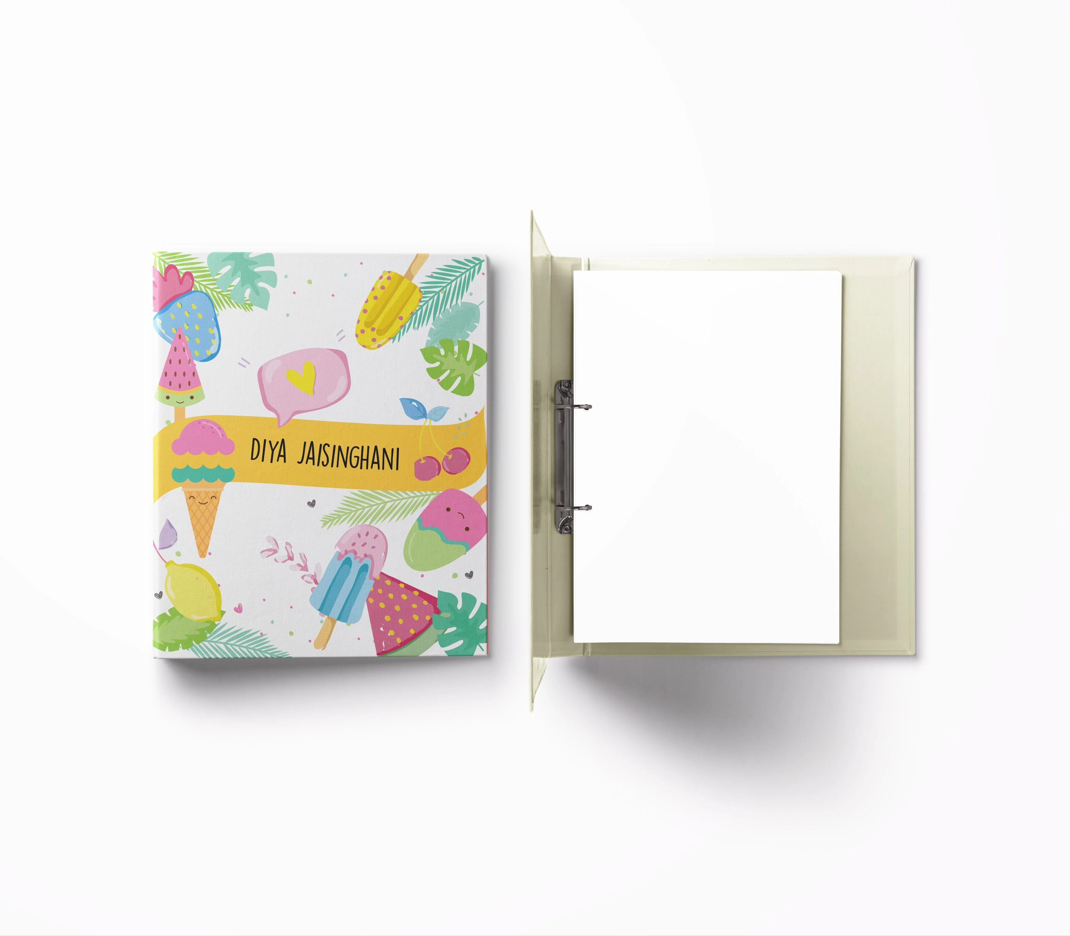 A4 Vertical Clip Binder File | Personalised - Image 11
