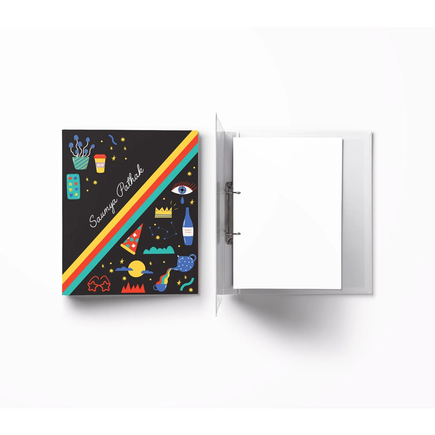A4 Vertical Clip Binder File | Personalised - Image 23