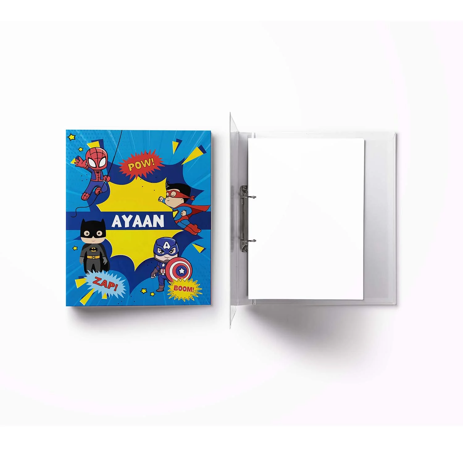A4 Vertical Clip Binder File | Personalised - Image 35
