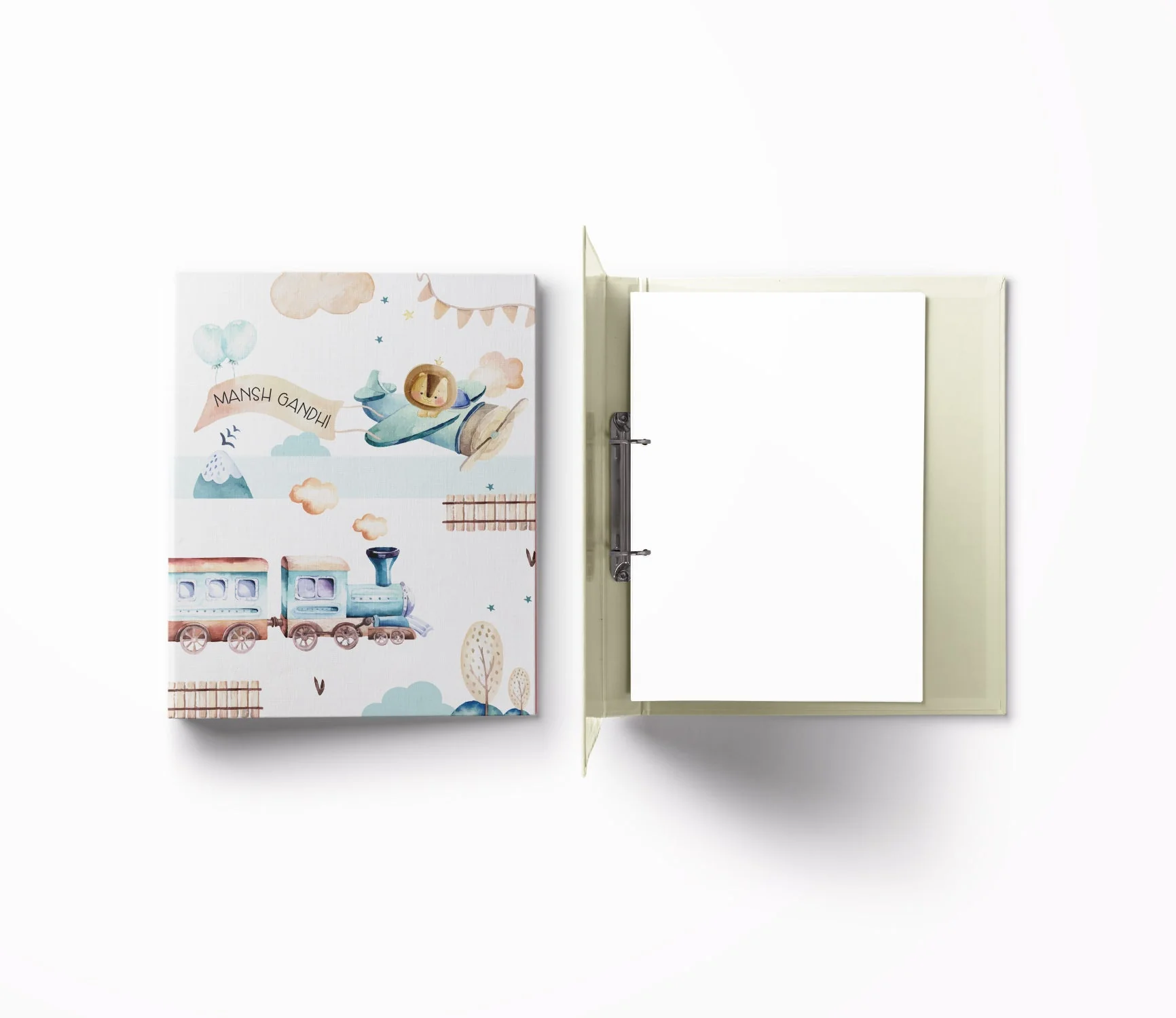 A4 Vertical Clip Binder File | Personalised - Image 47