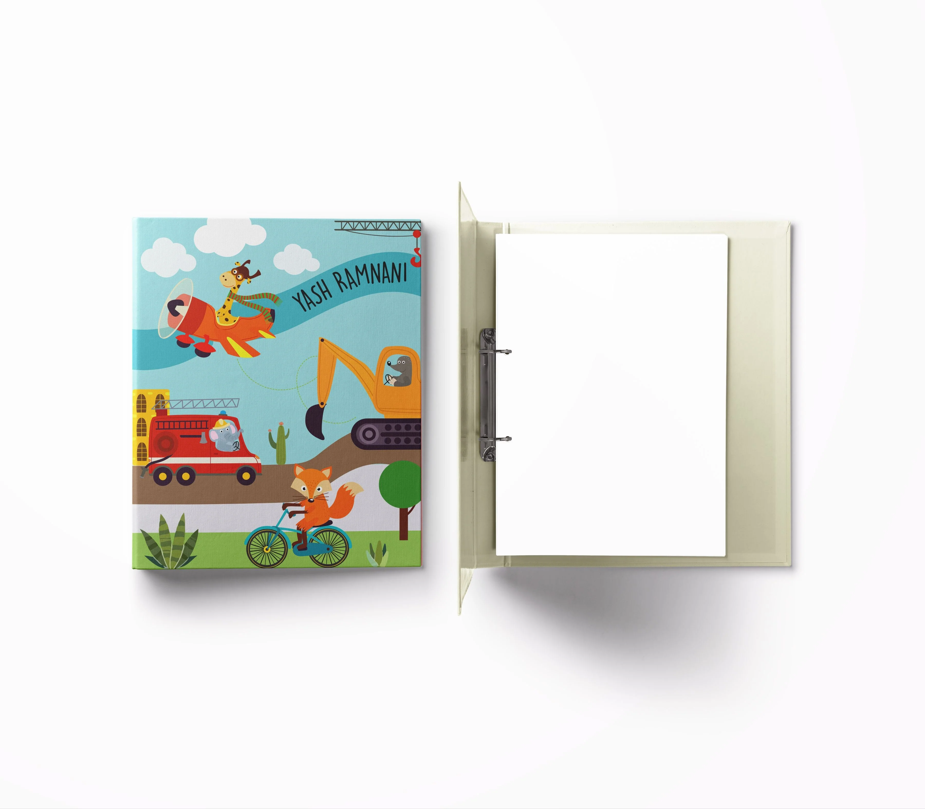 A4 Vertical Clip Binder File | Personalised - Image 5