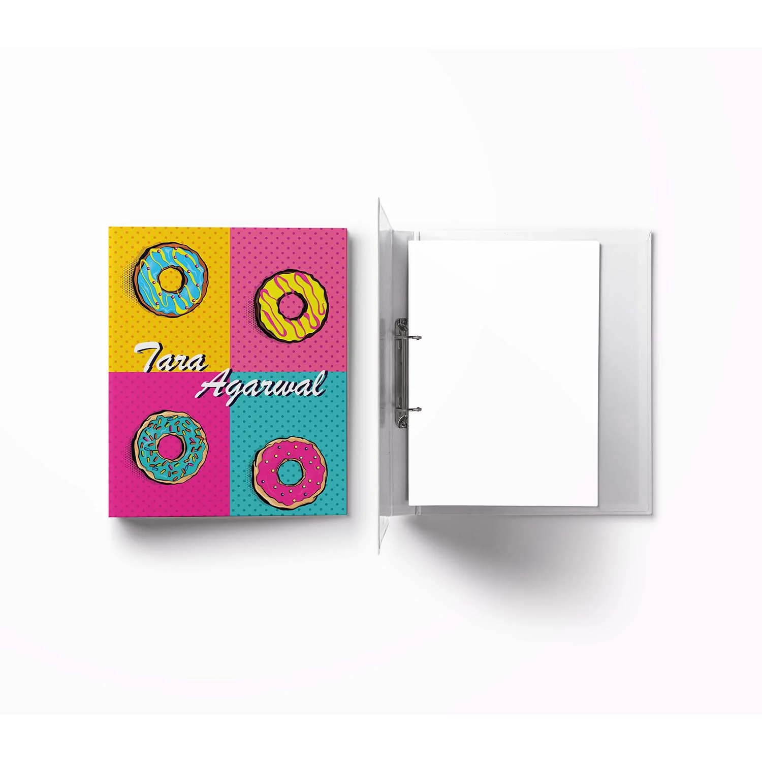 A4 Vertical Clip Binder File | Personalised - Image 57