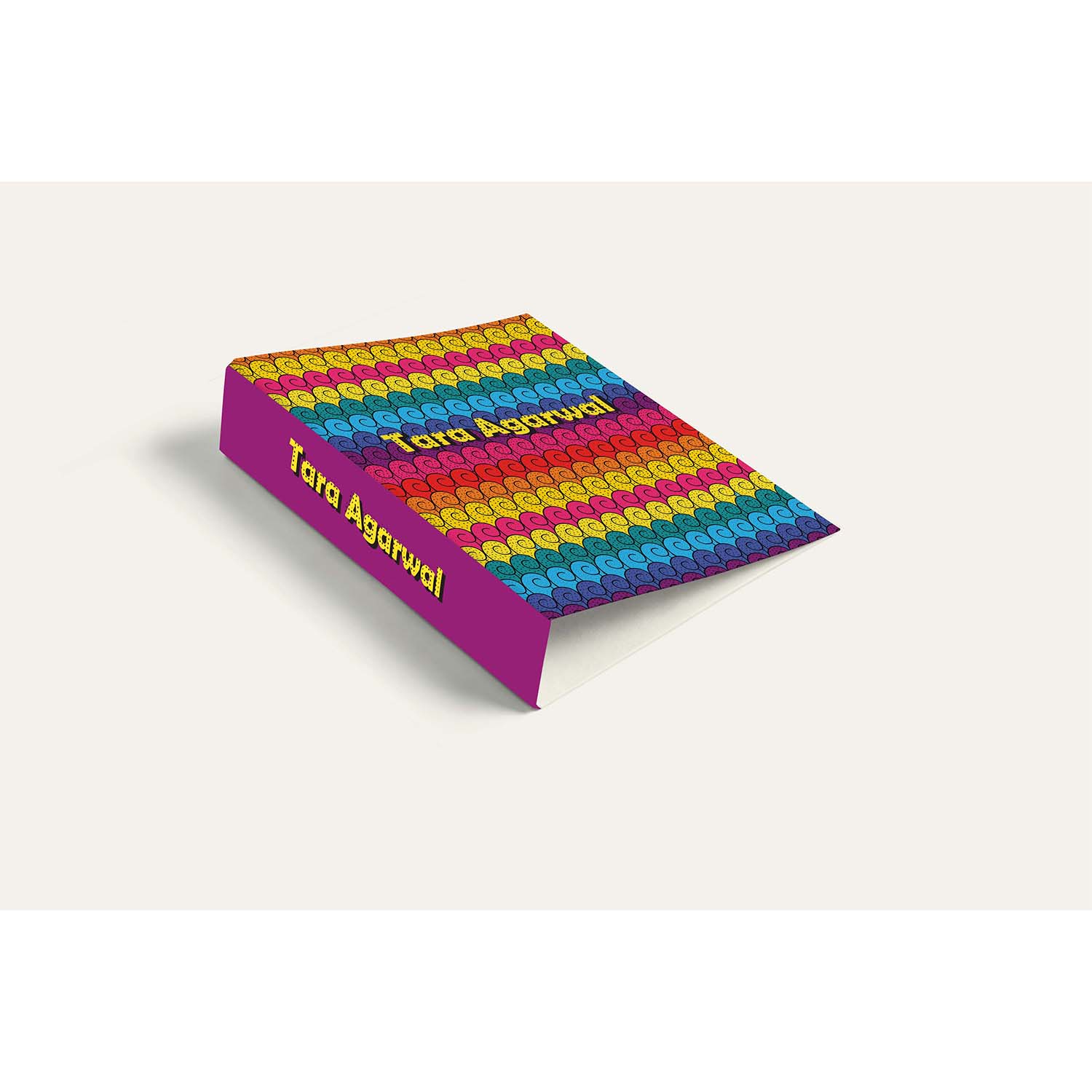 A4 Vertical Clip Binder File | Personalised - Image 62