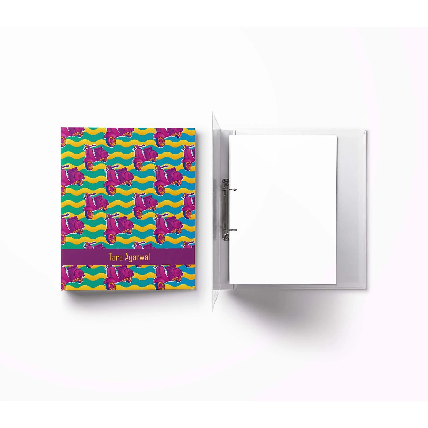 A4 Vertical Clip Binder File | Personalised - Image 63