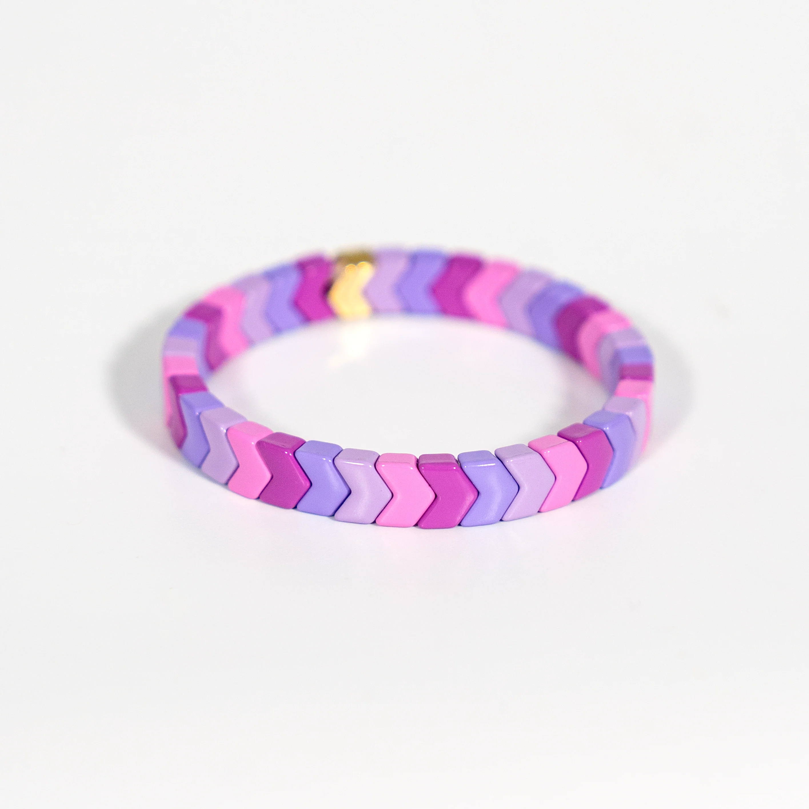 Amazonia Enamel Bracelet | Shades of Purple