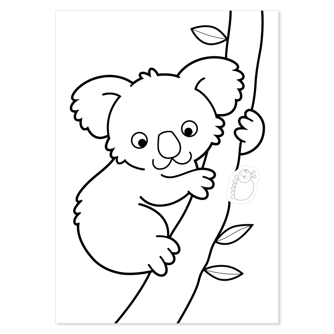 Animals Sticker Colouring Book (10 PACK) - Image 4