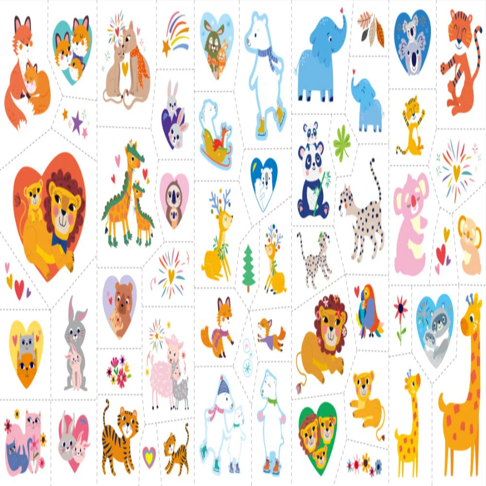 Avenir Face Stickers and Tattoos - Animal - Image 11