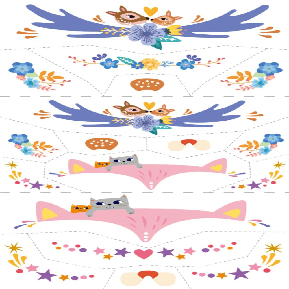 Avenir Face Stickers and Tattoos - Animal - Image 12
