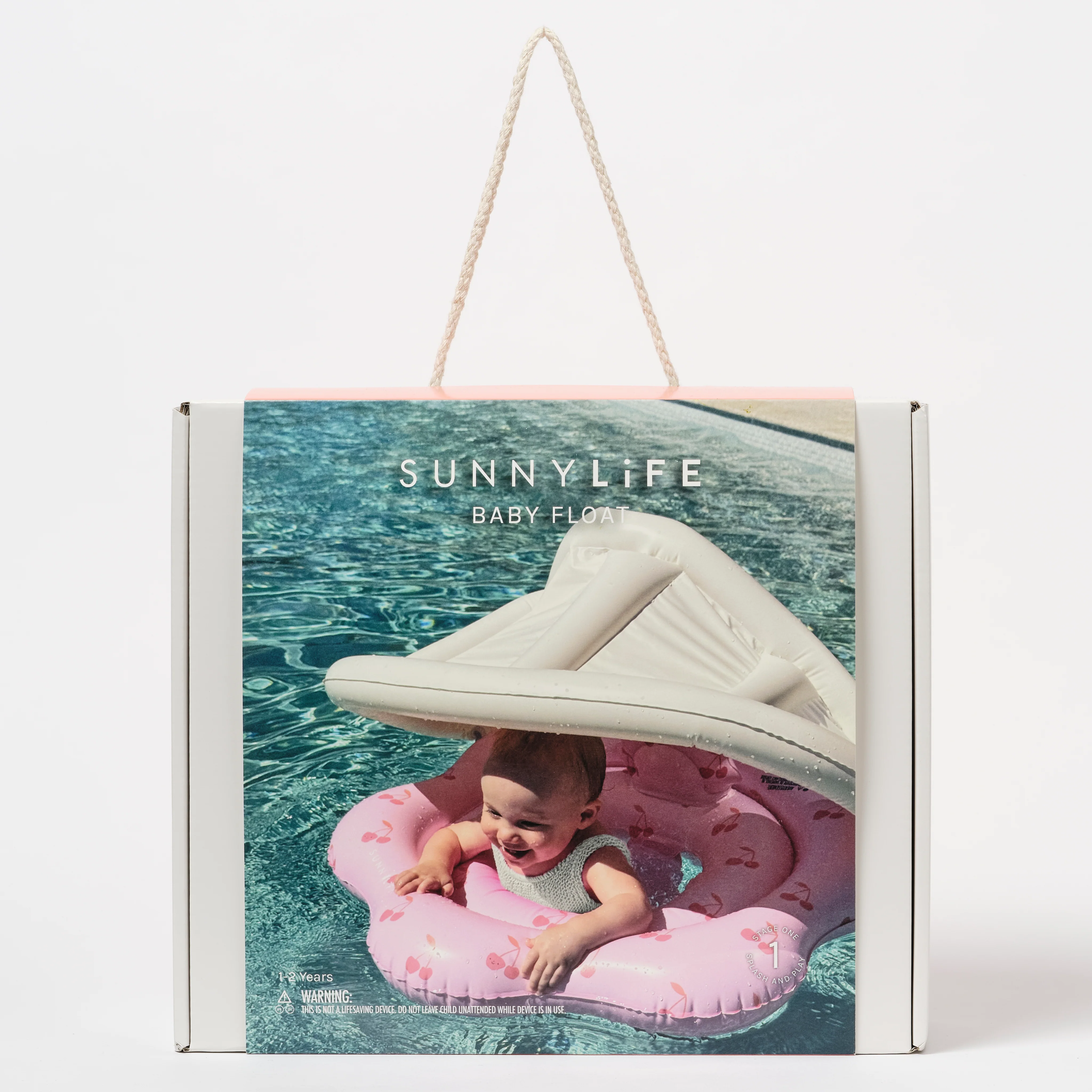 Baby Float Cotton Candy Cherry