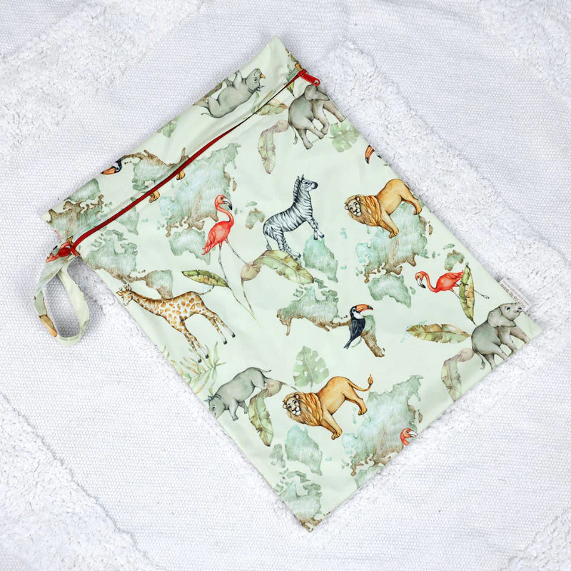 Baby its wild world Wet bag - Image 3