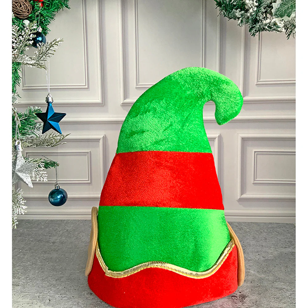 Big Elf Ears Rich Velvet Christmas Party Hat - Image 4