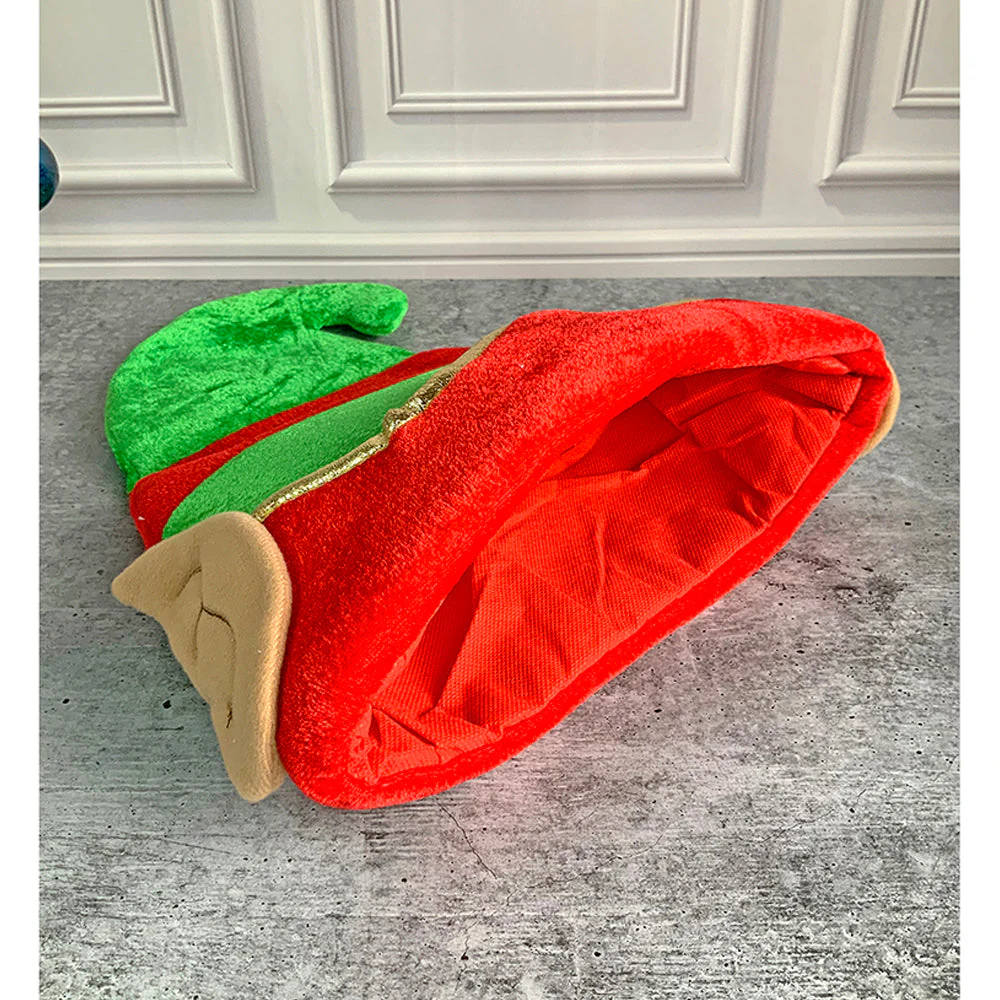 Big Elf Ears Rich Velvet Christmas Party Hat - Image 5