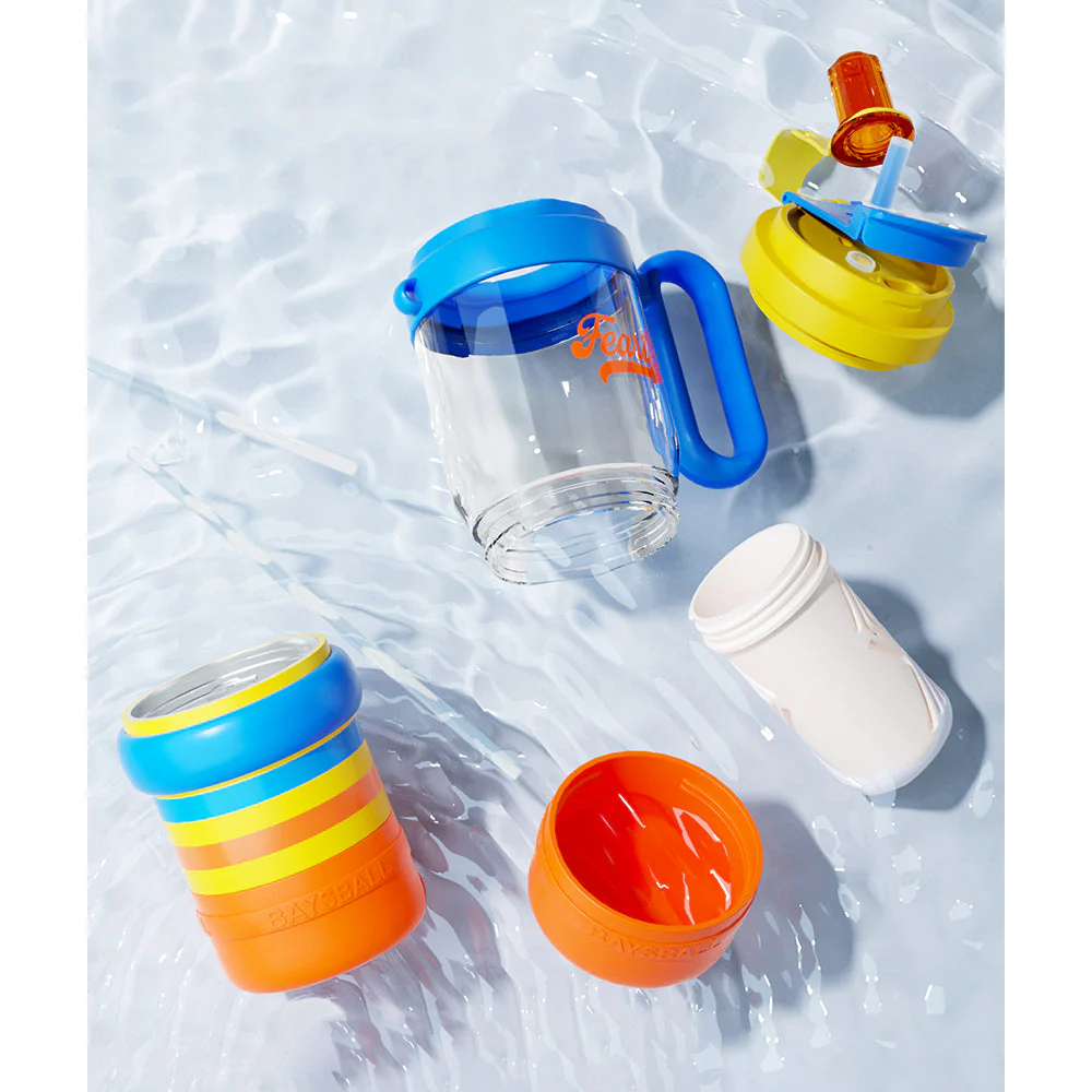 Blue Orange 4 in one Water Bottle , infuser & mini snack box for teens and Adults, 1000ml - Image 3