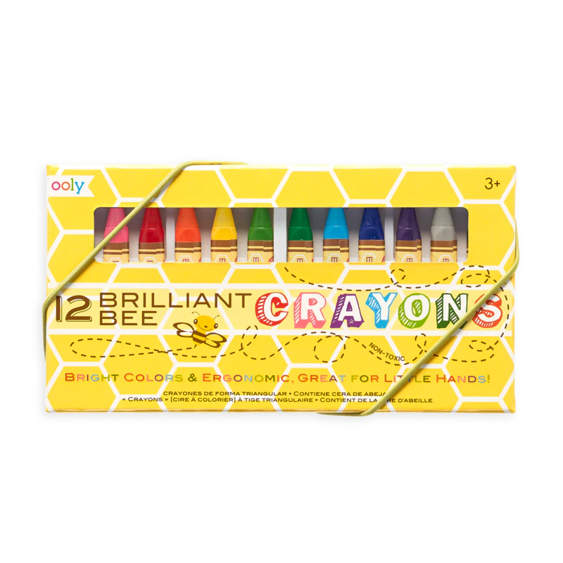 Brilliant Bee Crayons - Set of 12