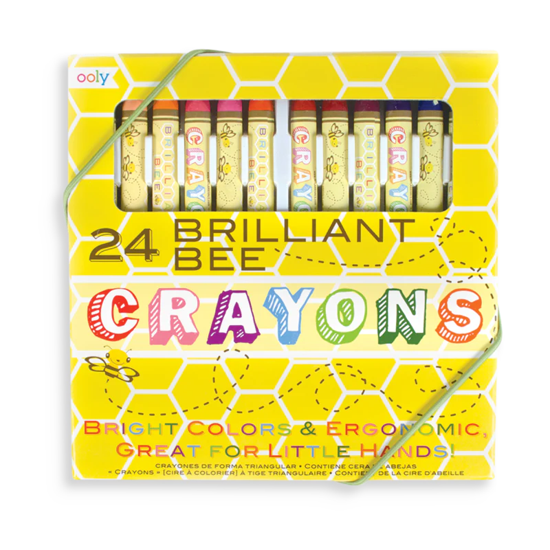 Brilliant Bee Crayons - Set of 24