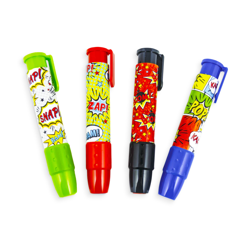 Click-it Erasers: Comic Attack - Image 7