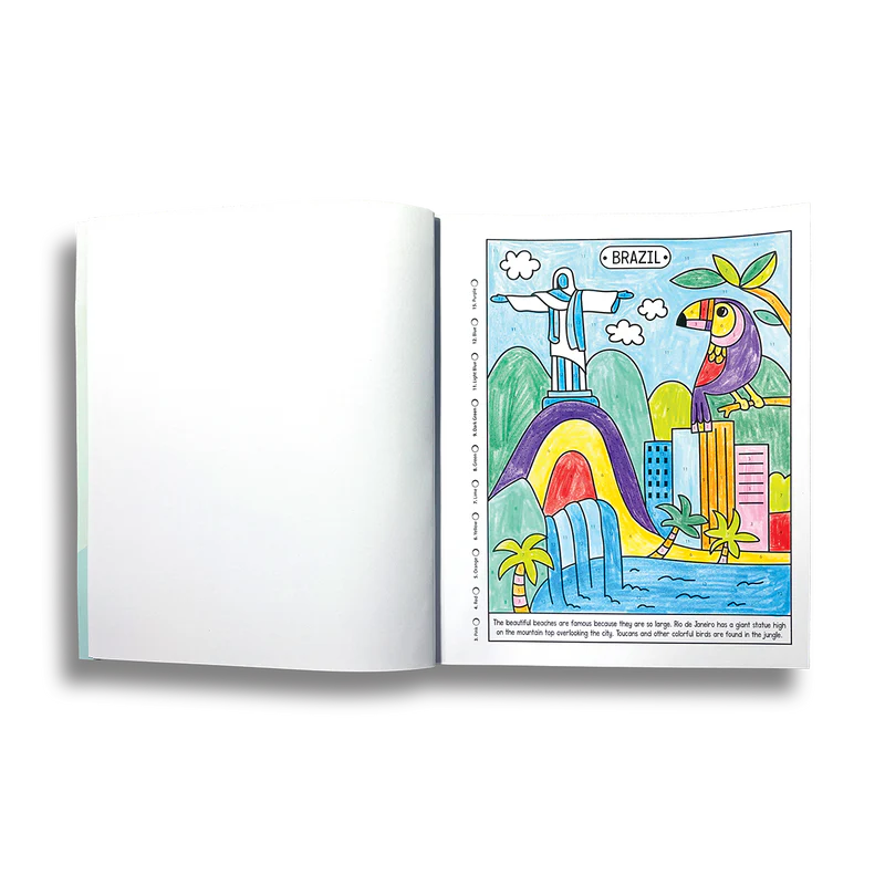 Color By Number Coloring Book- Wonderful World - Image 3