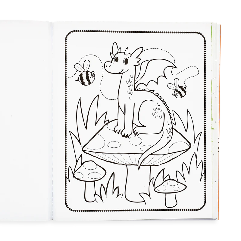 Coloring Book - Knights & Dragons - Image 3