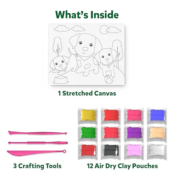Colour With Clay - Pups at the Park - Image 3