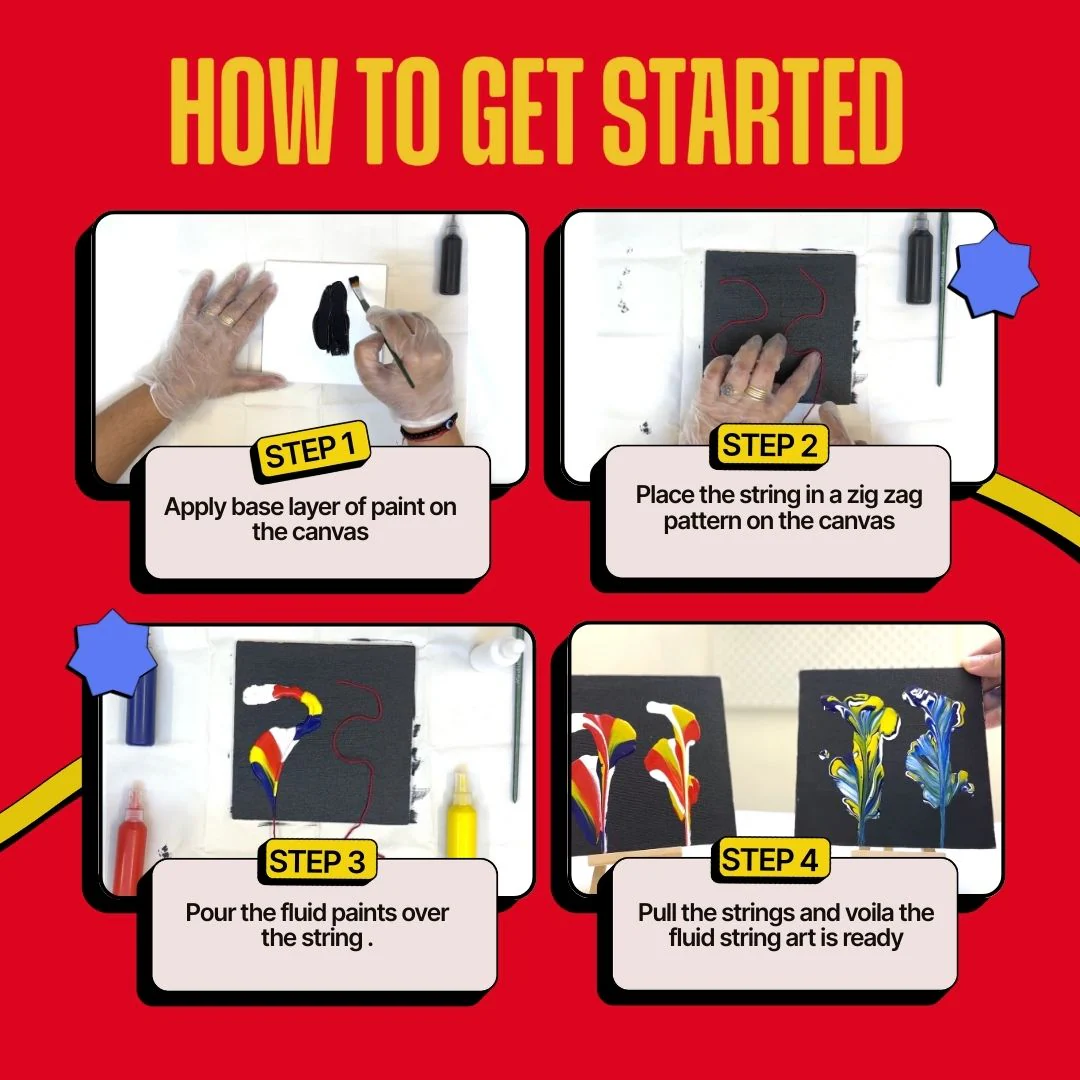 COMBO: DIY Fluid Wheel Art Kit & DIY Fluid String Art Kit - Image 6