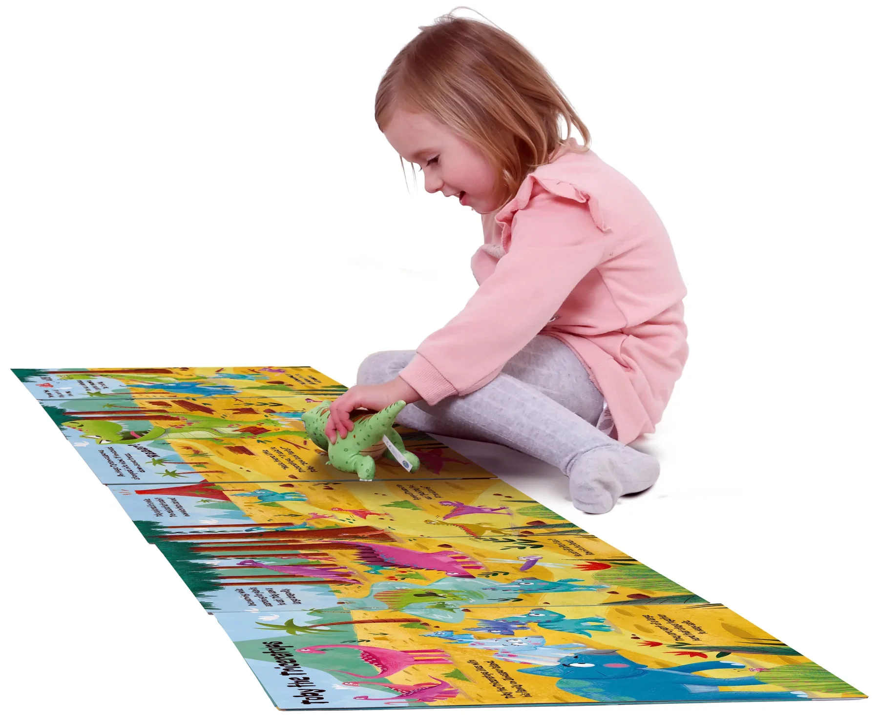 Convertible Dinosaur | Story Book & Sit-in Dino & Playmat for 3–6 Years - Image 2