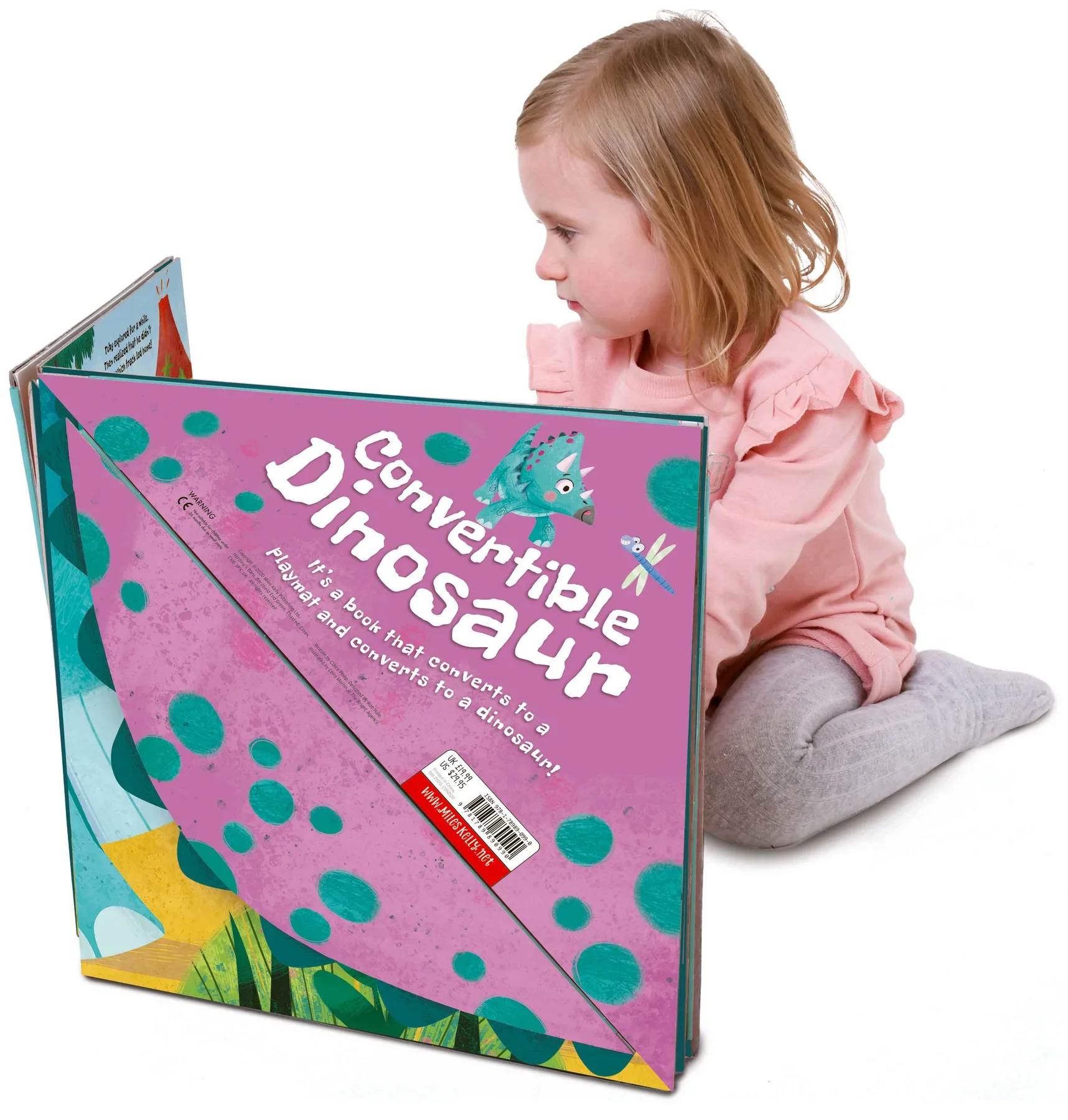 Convertible Dinosaur | Story Book & Sit-in Dino & Playmat for 3–6 Years - Image 3