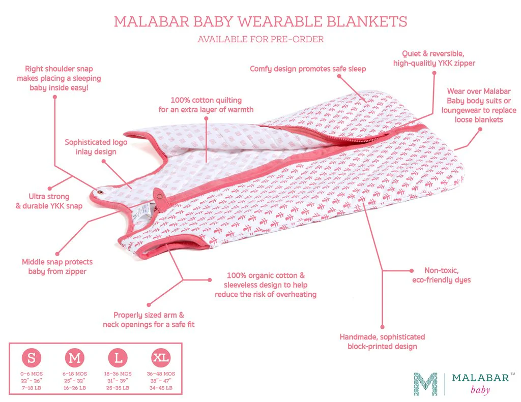 Pink City Wearable Baby Sleep Bag - Image 10