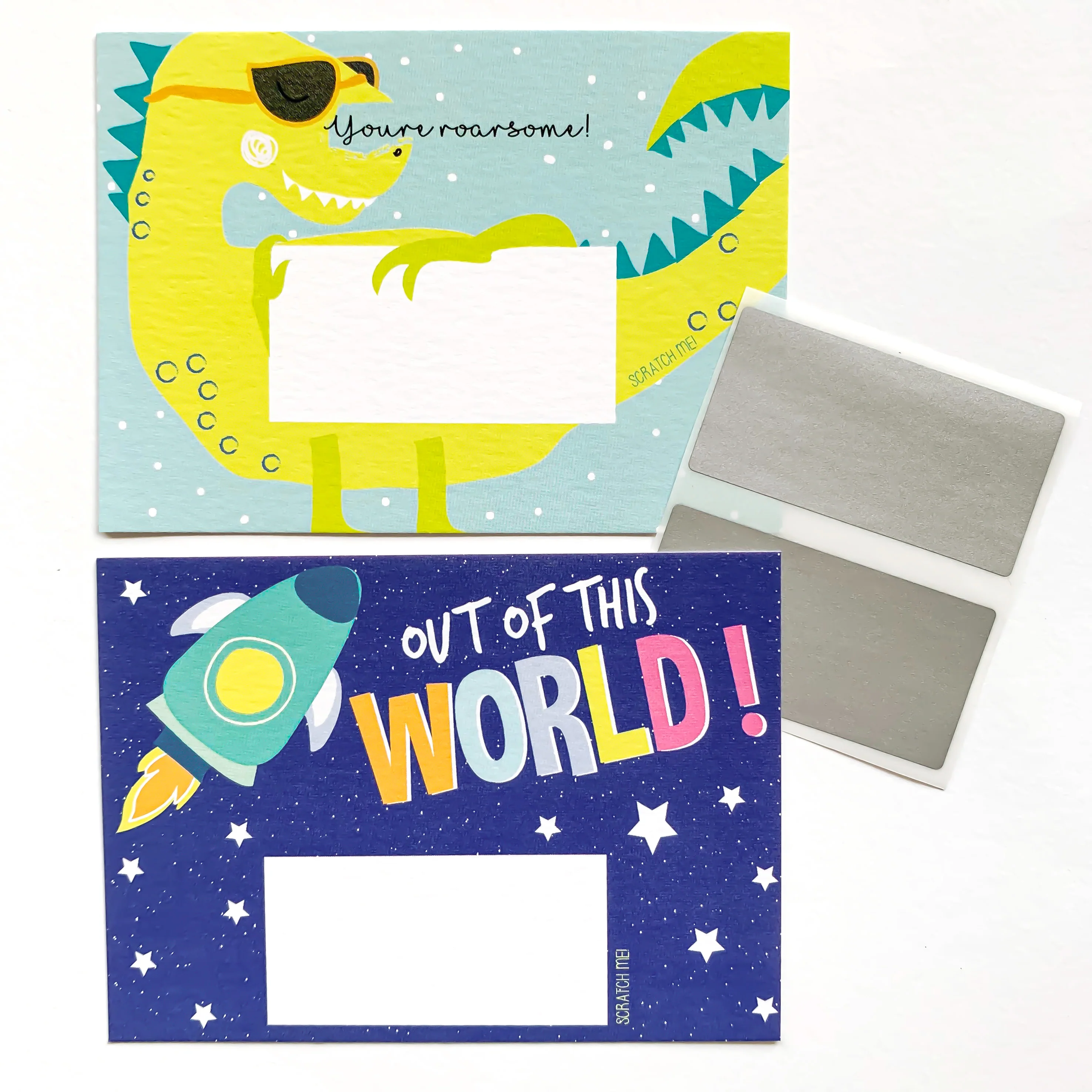 Scratch Off Notes - Dino Space - Image 2