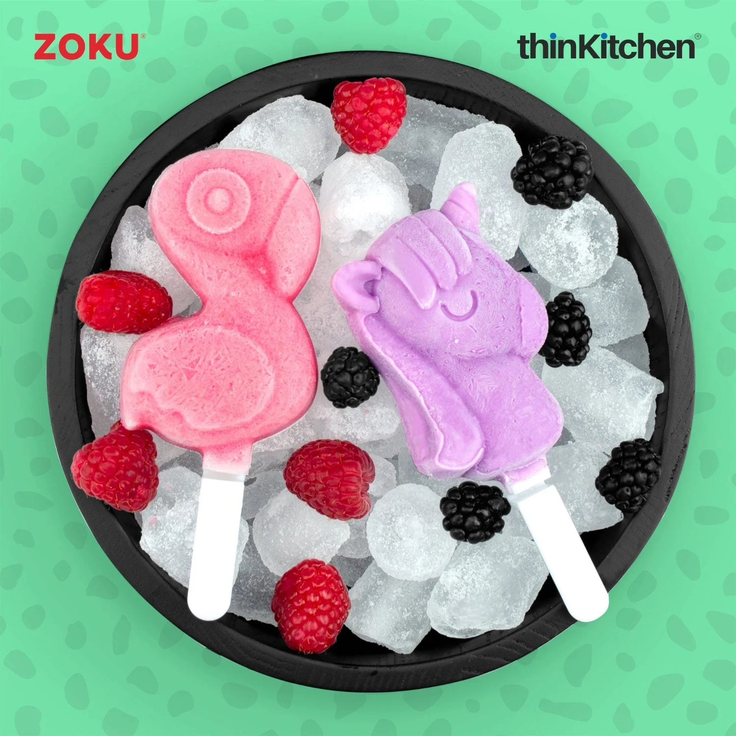 thinKitchen™ Zoku Flamingo Ice Pop Mold - Image 10
