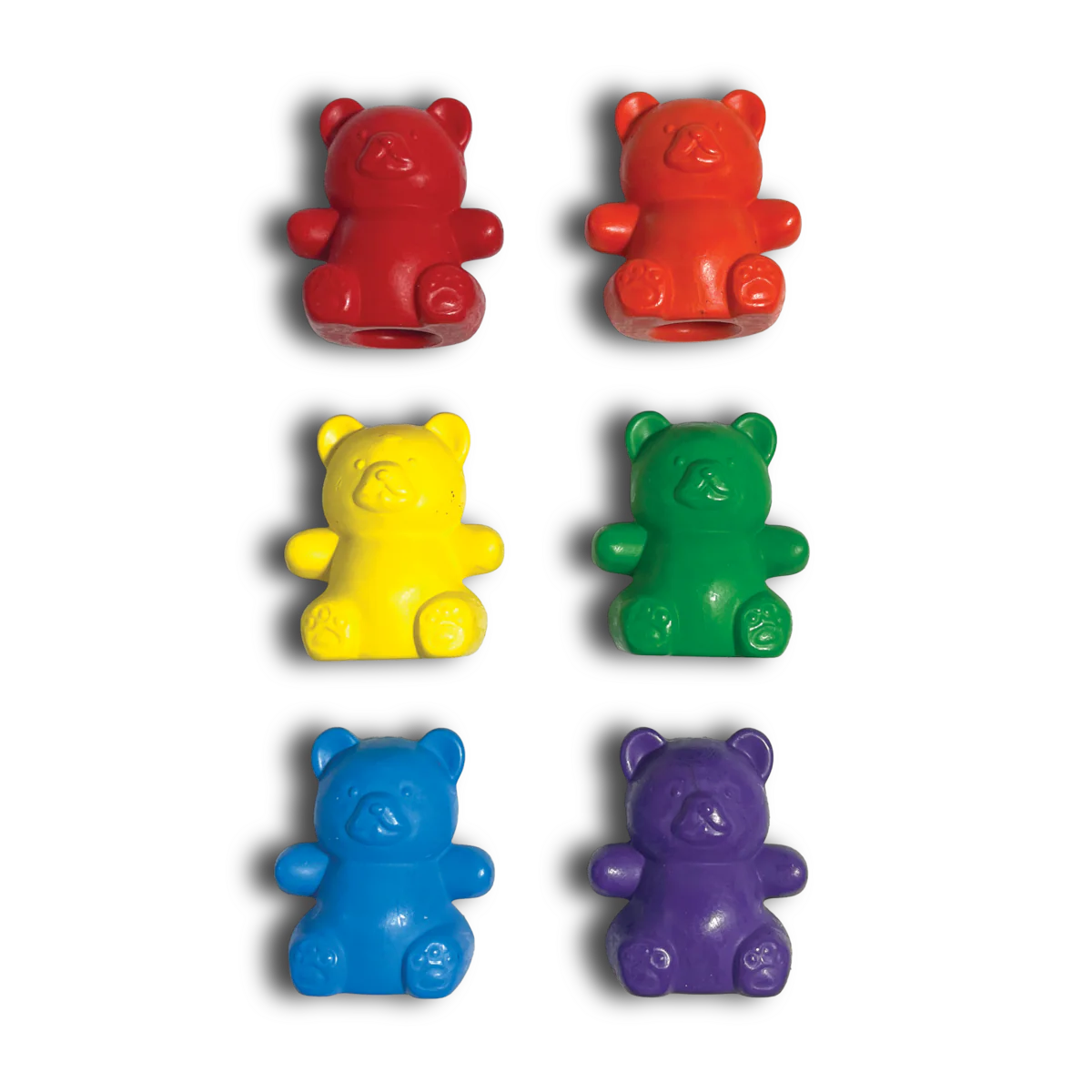 Cuddly Cubs Bear Finger Crayons - Set of 6 - Image 8