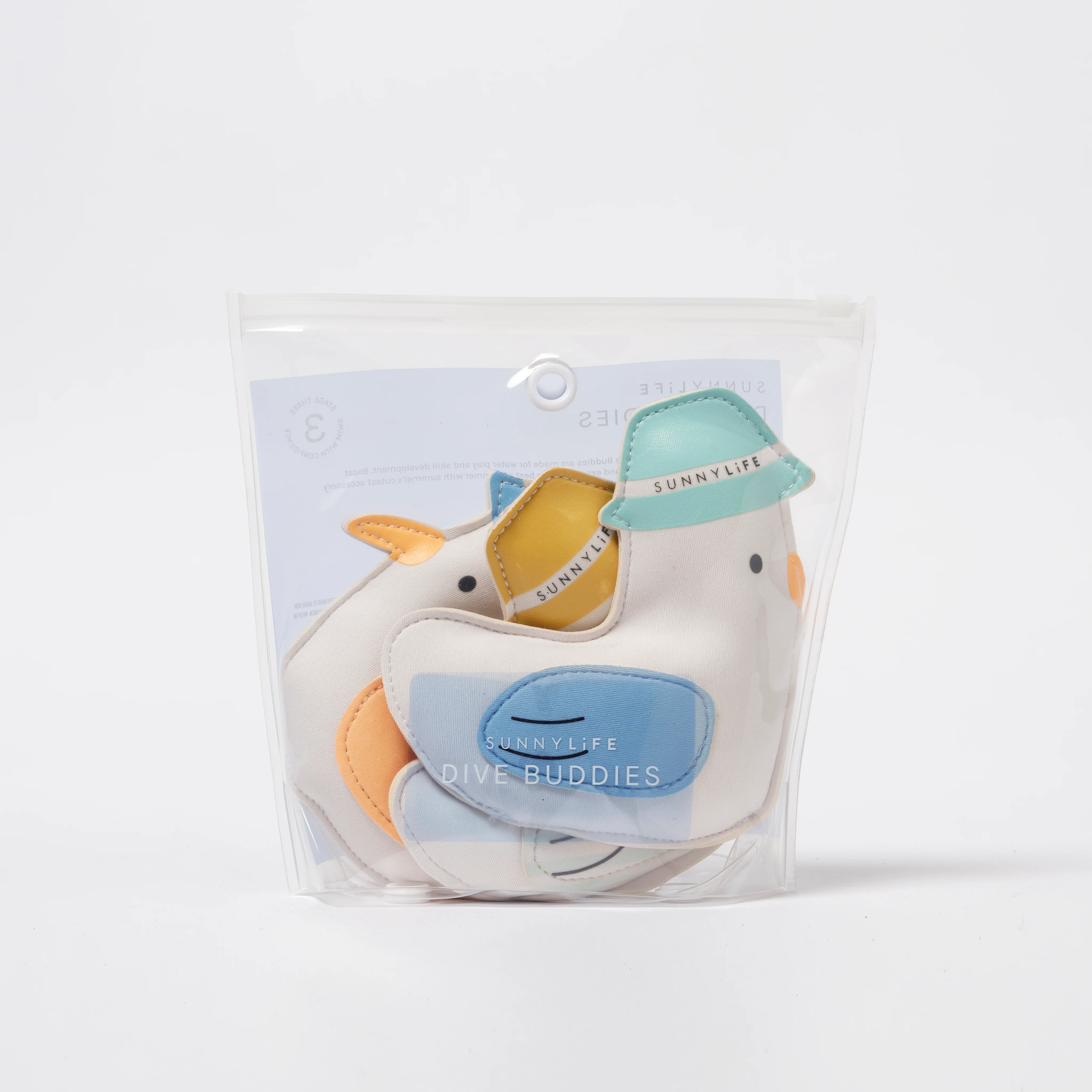 Dive Buddies Sid the Seagull Multi Set of 3