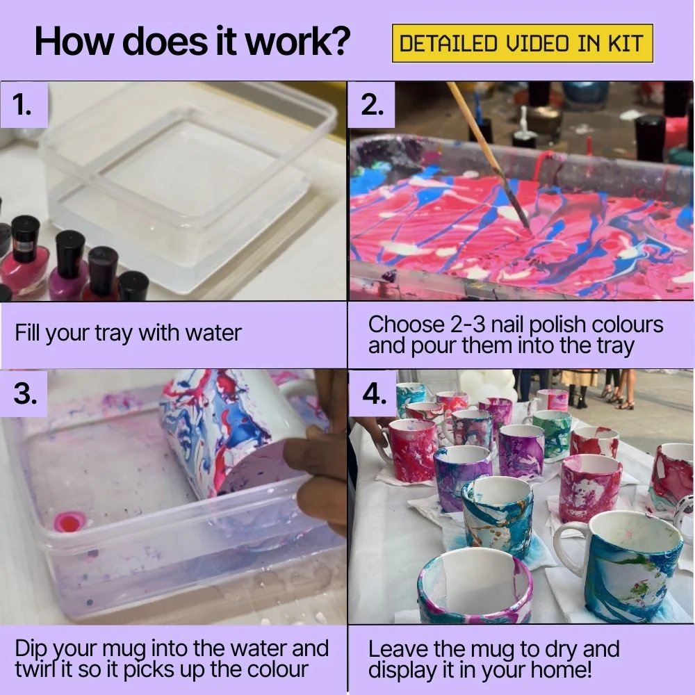 DIY Mug Marbling Kit - Image 4