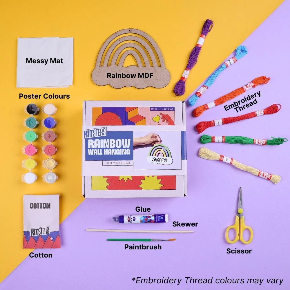 DIY Rainbow Wall Hanging Kit - Image 2