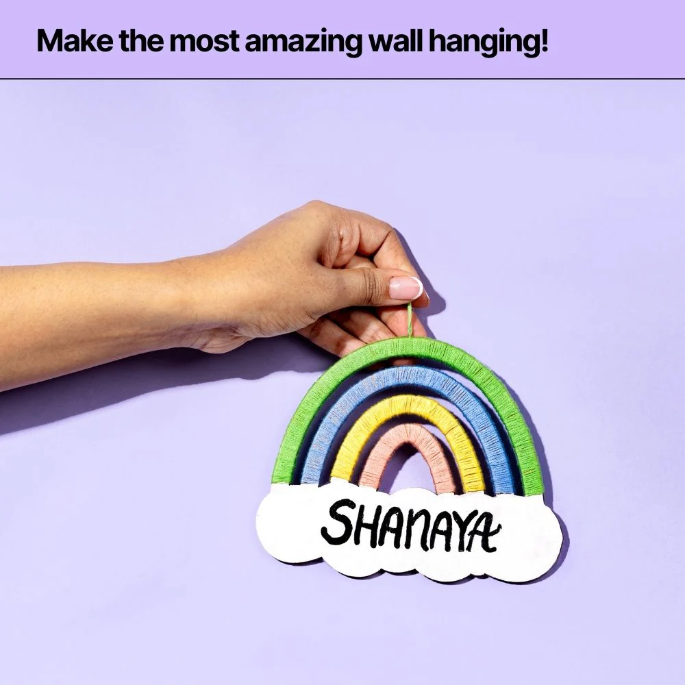 DIY Rainbow Wall Hanging Kit - Image 3