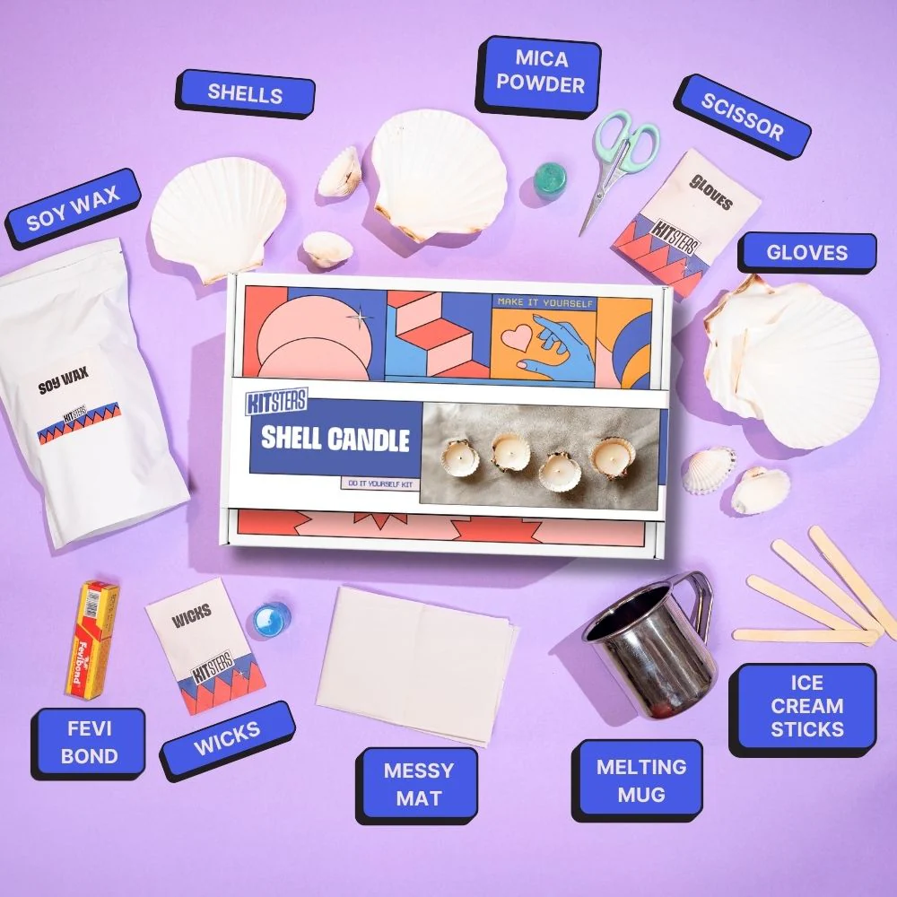 DIY Shell Candle Kit - Image 2