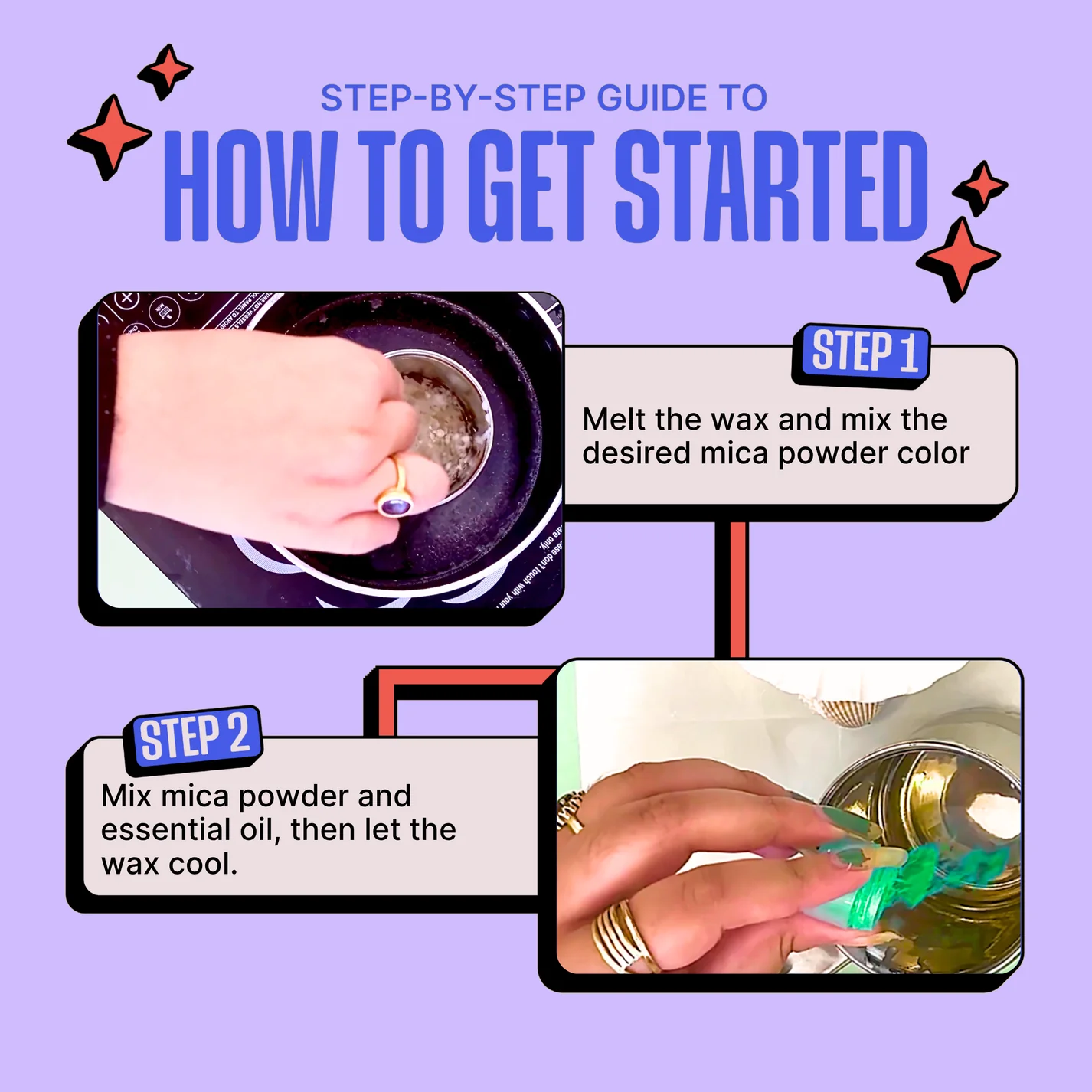 DIY Shell Candle Kit - Image 4