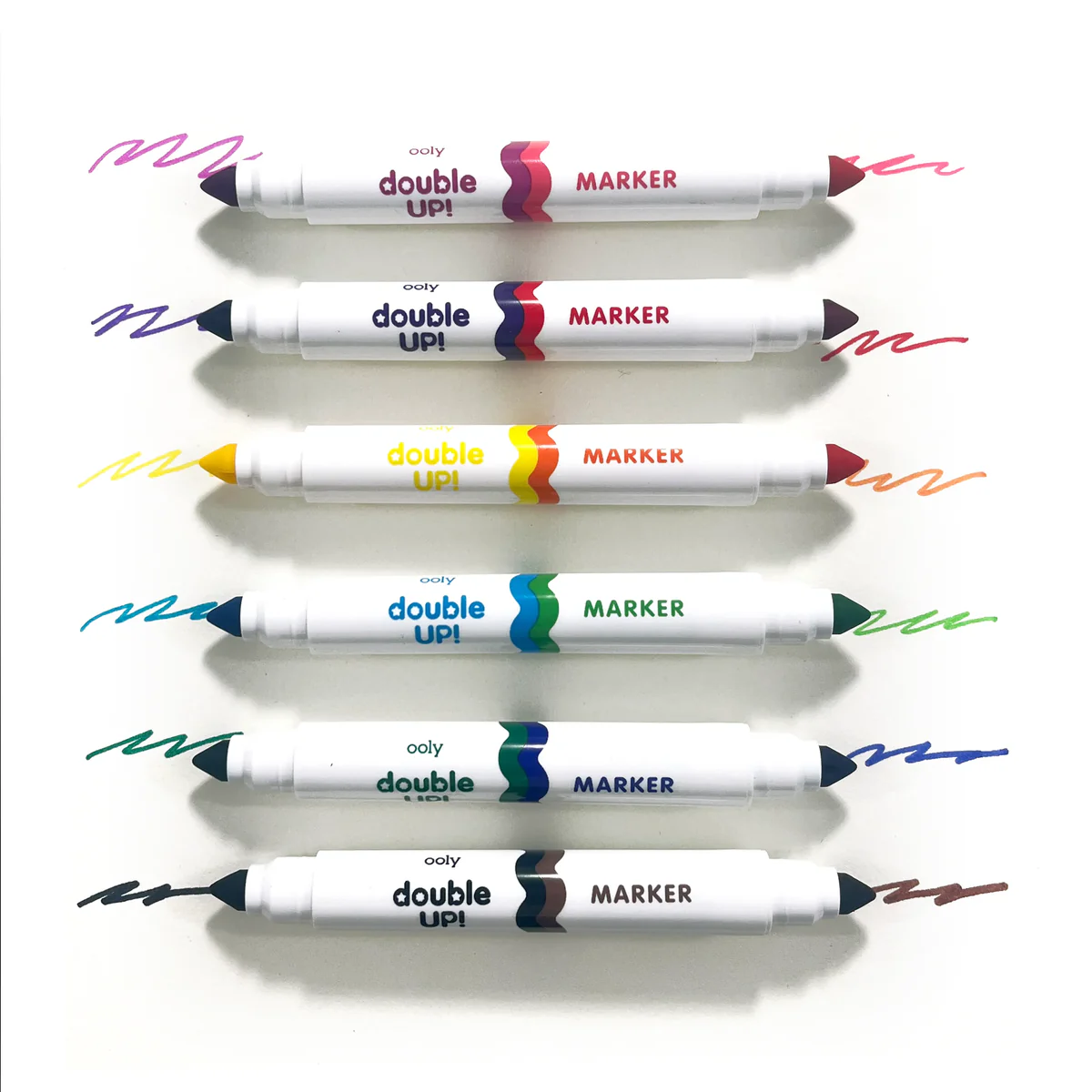 Double Up! Double-Ended Markers - Set of 6 - Image 2