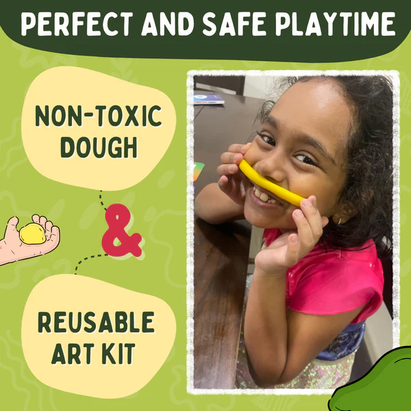 PEPPLAY DOUGH ART KIT - NATURE - Image 5