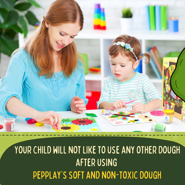 PEPPLAY DOUGH ART KIT - NATURE - Image 7
