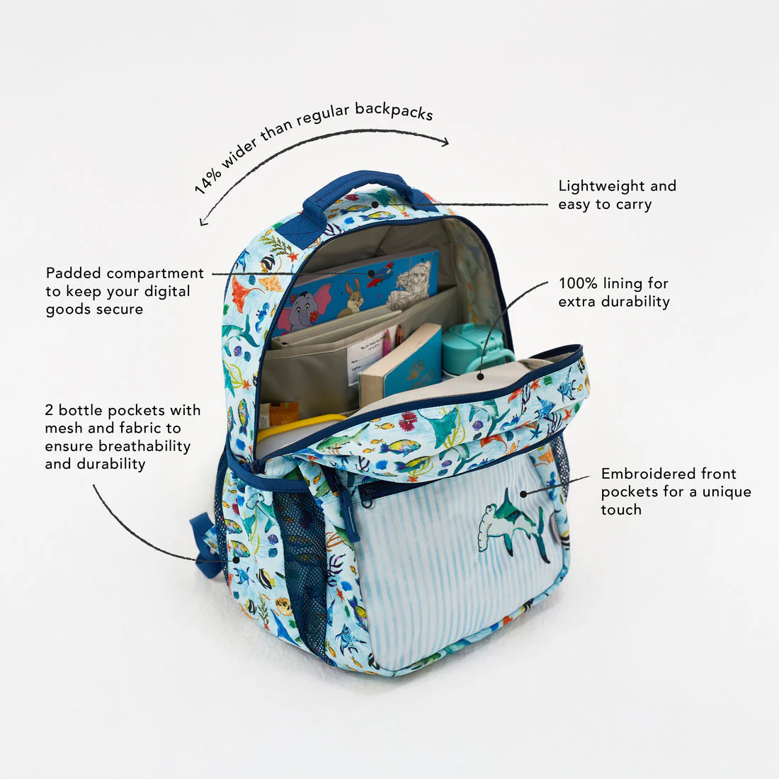 Emerald Cove Bagpack Large - Image 3