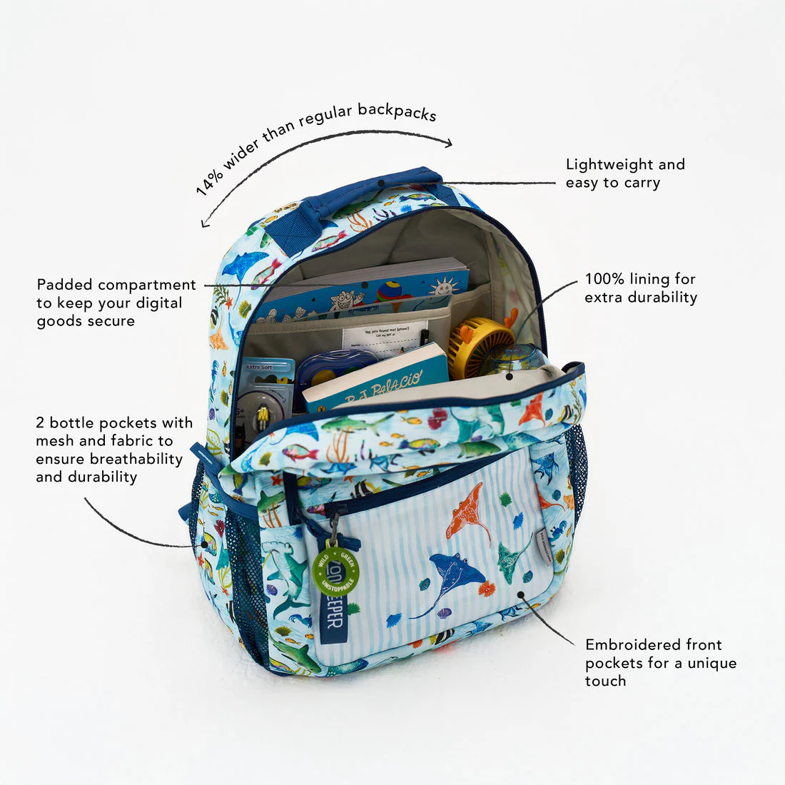 Emerald Cove Bagpack Medium - Image 3