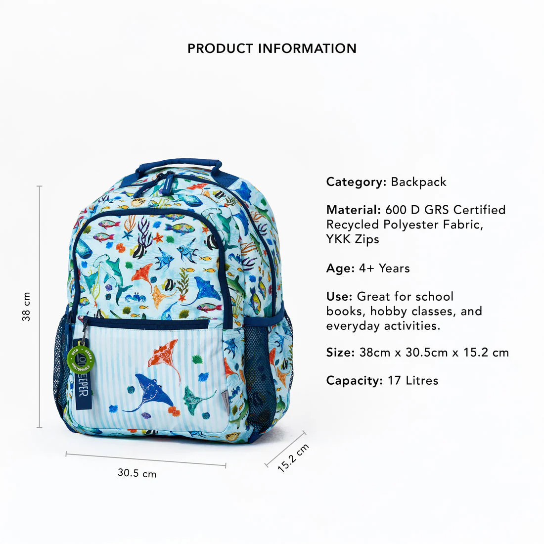Emerald Cove Bagpack Medium - Image 5
