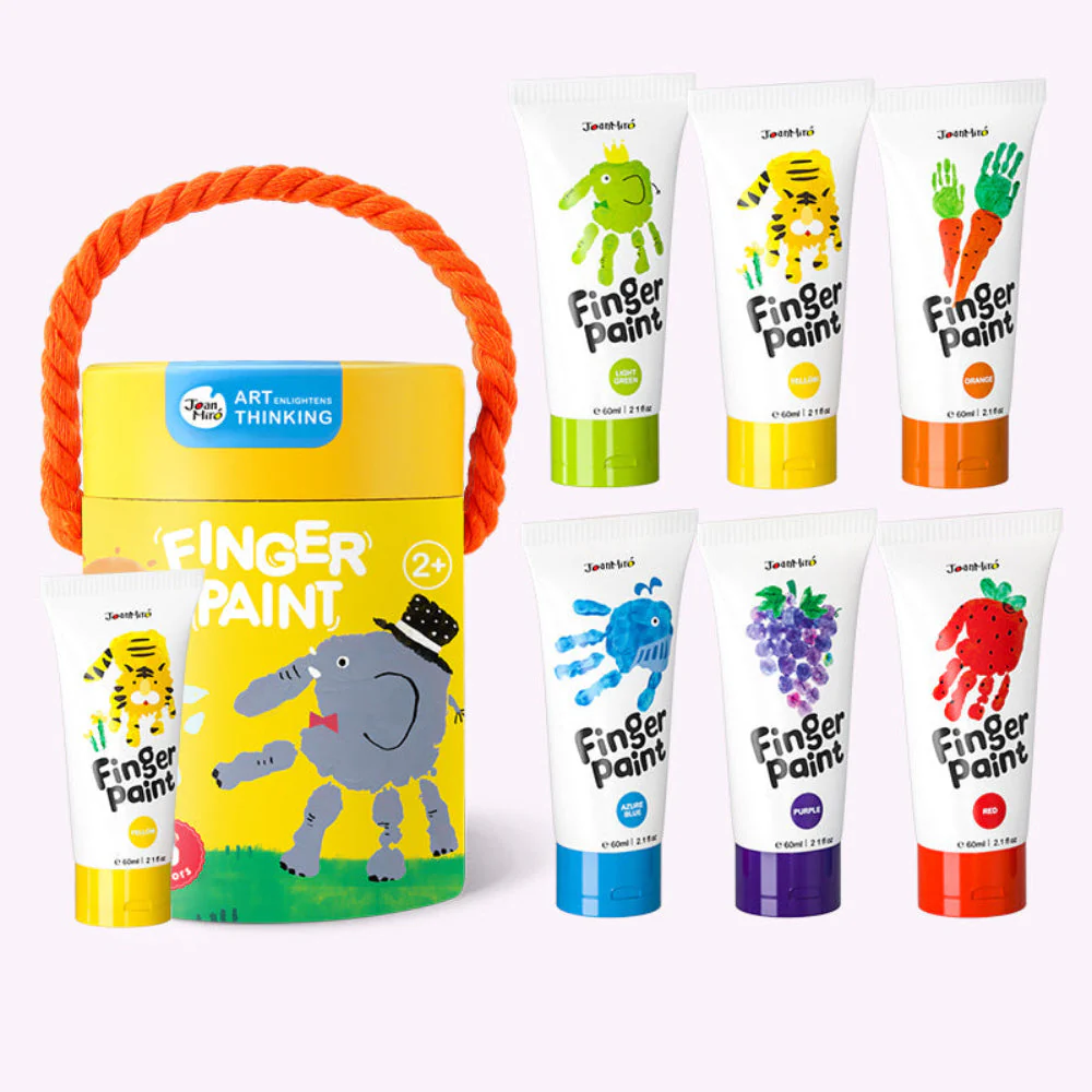 Jar Melo Washable Finger Paint Colors Set - Image 11