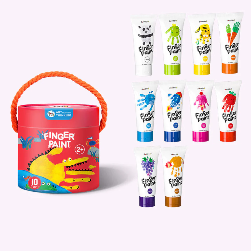 Jar Melo Washable Finger Paint Colors Set - Image 12